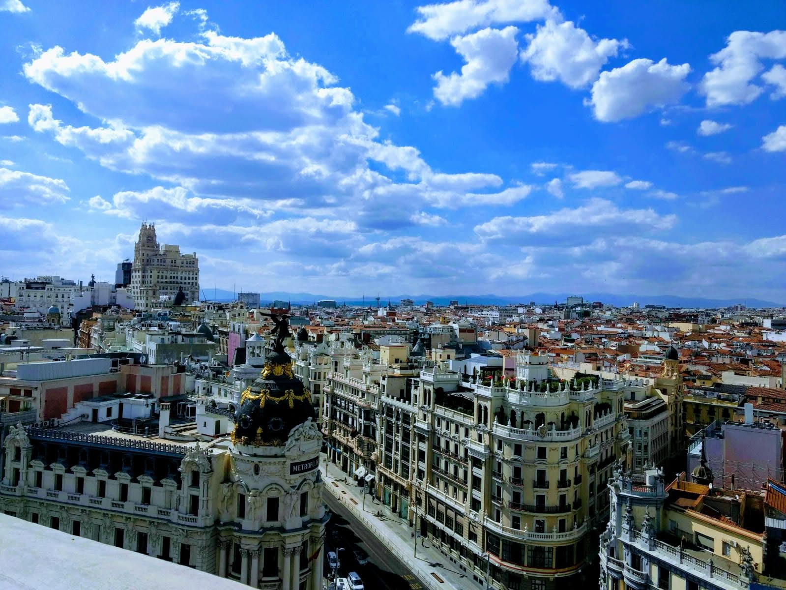 Madrid skyline