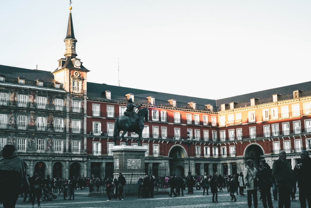 Image of Plaza Mayor, main square in Madrid